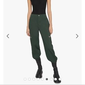 WeWoreWhat Utility Sateen Straight Jean Danielle Bernstein